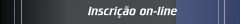Inscri&ccedil;&atilde;o